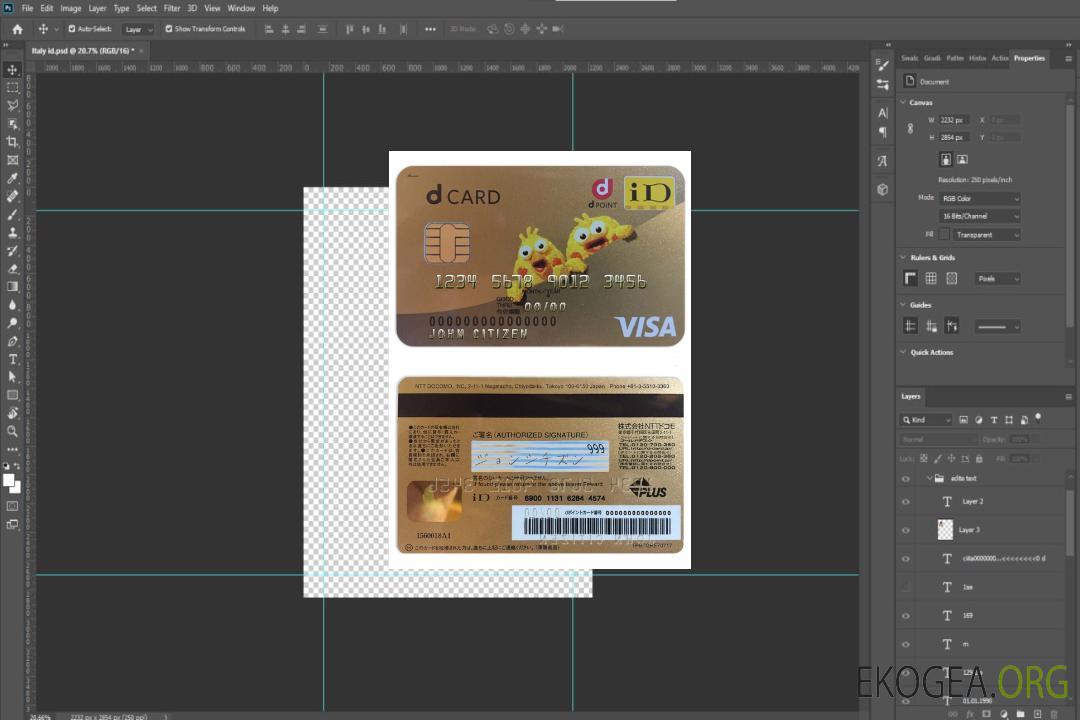 Carte visa Japon D point clubcard template Carte visa Japon D point clubcard template